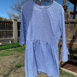 Seersucker Dress